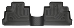 Jeep Wrangler Floor Liners - Rear - Husky Liners - WeatherBeater - Black - `11-`12